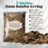 daun bambu kering